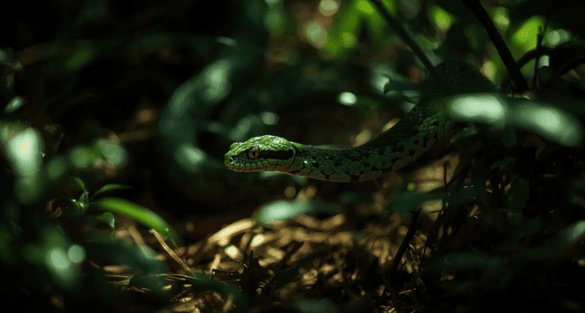 Sonhar com cobra verde e preta — significado espiritual e bíblico