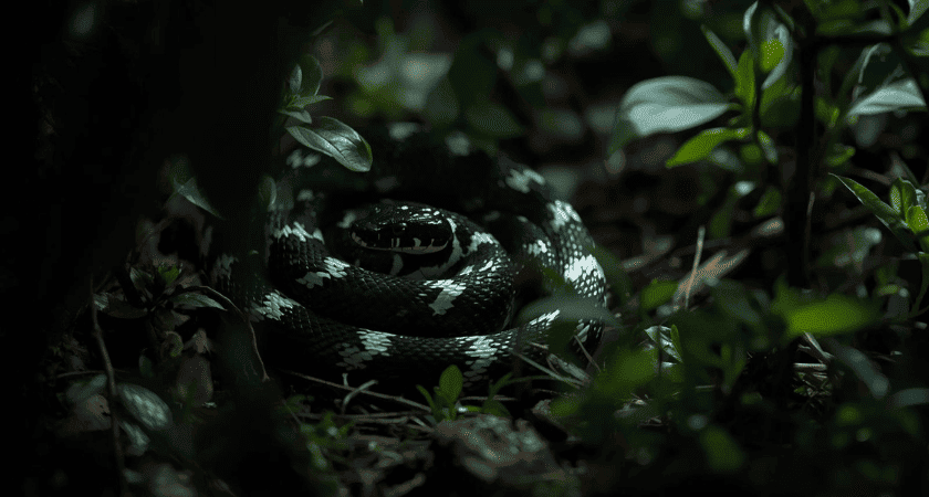 O que significa sonhar com cobra preta e branca — interpretação bíblica e cristã